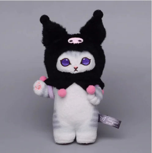 Kawaii Kitty Plush Keychain - Sanrio Shark Cat (1 Piece)