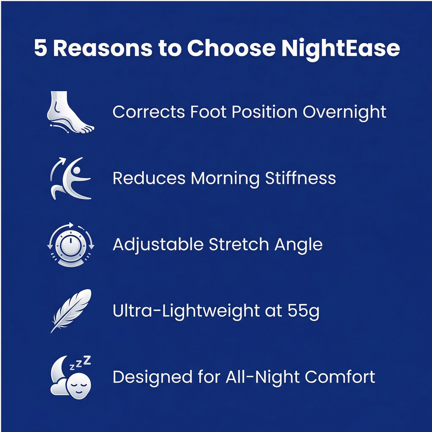 NightEase Foot Drop Orthosis