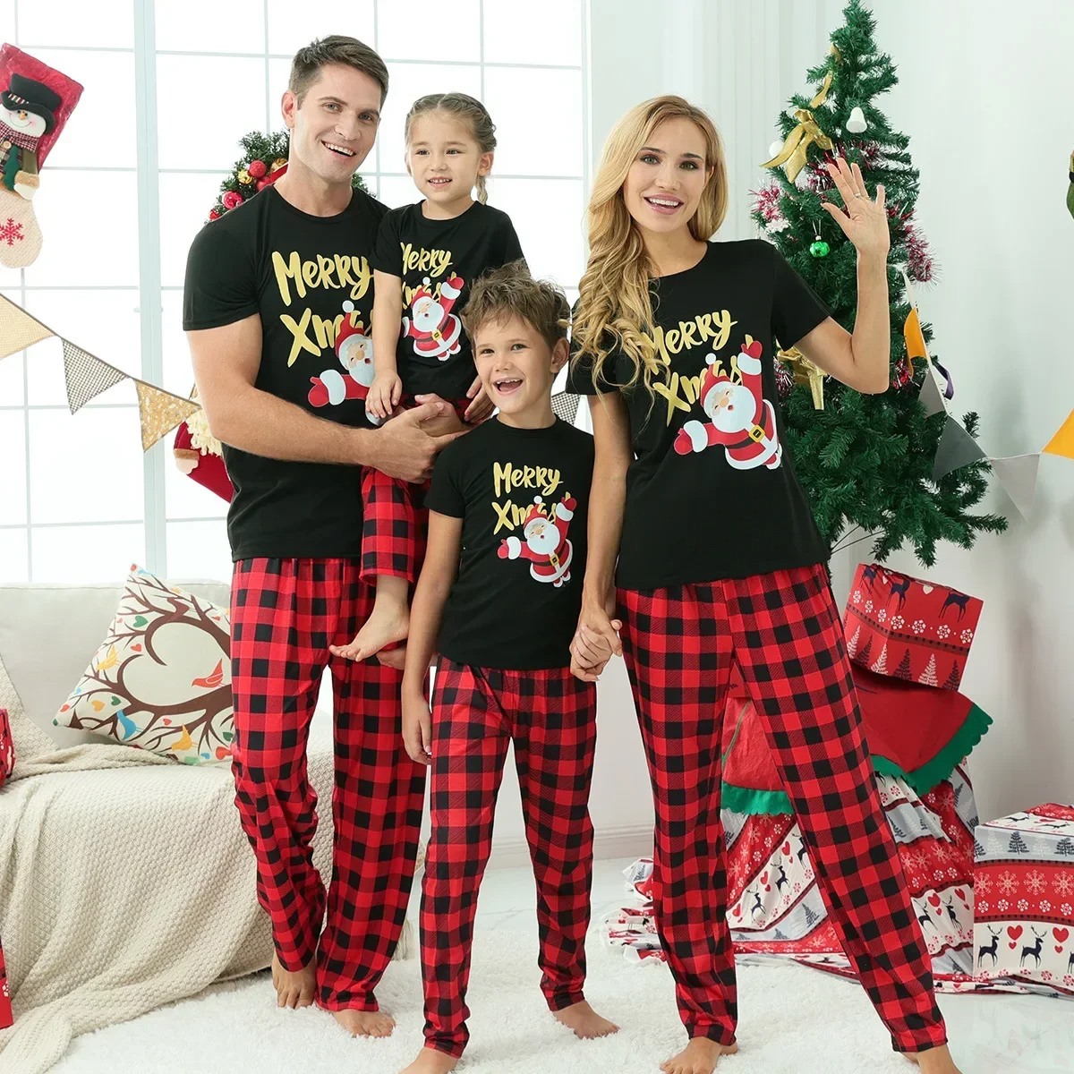 Merry Xmas Family Set Matching Outfits