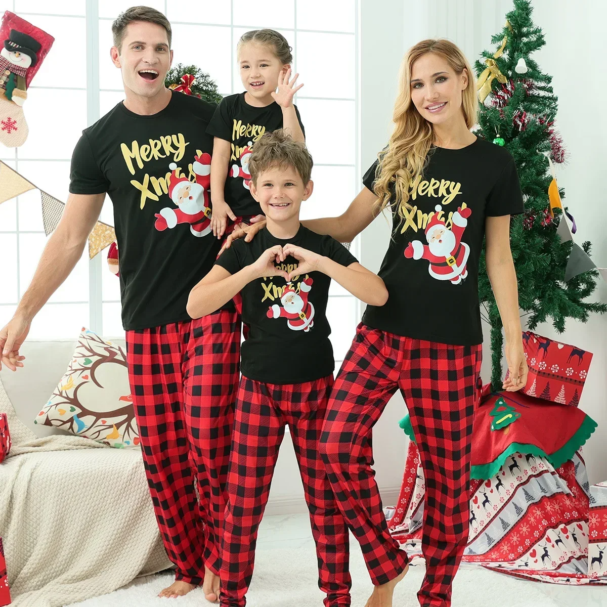 Merry Xmas Family Set Matching Outfits