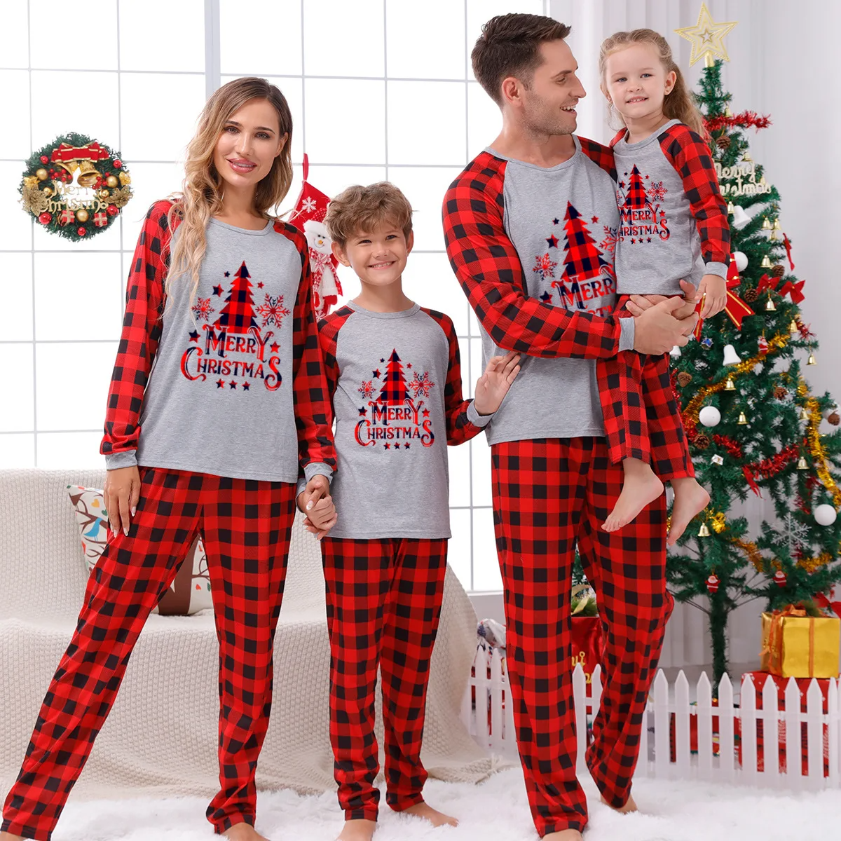 Merry Christmas Family Set Matching Outfits