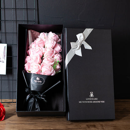 18 Soap Roses Bouquet Gift Gox