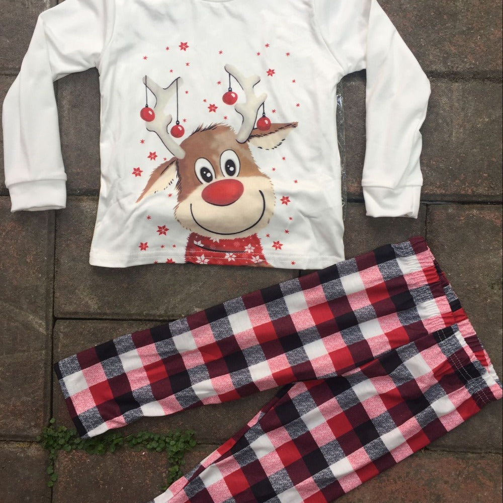 Deer Christmas Family Set Matching Outfits