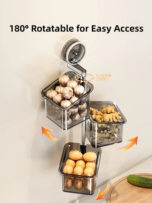 SpaceSaver™ Rotating Kitchen Organizer