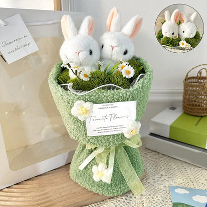 Bunny Doll Plush Bouquet