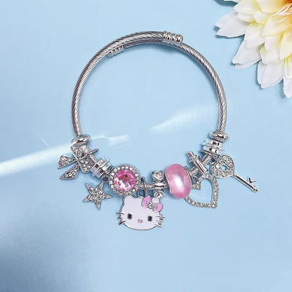 Kawaii Pink Bracelet