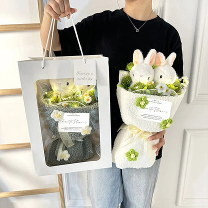 Bunny Doll Plush Bouquet