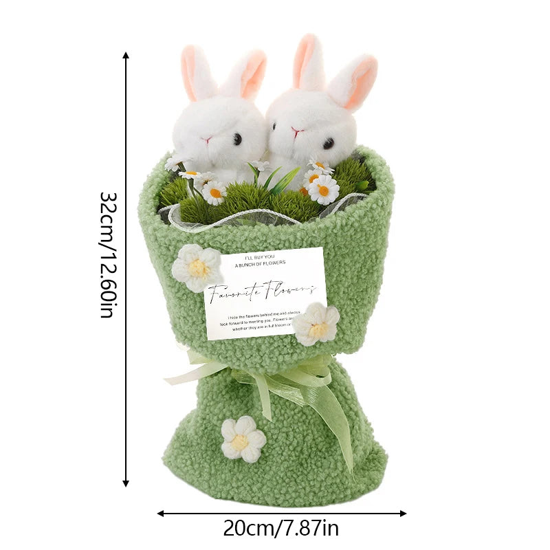 Bunny Doll Plush Bouquet