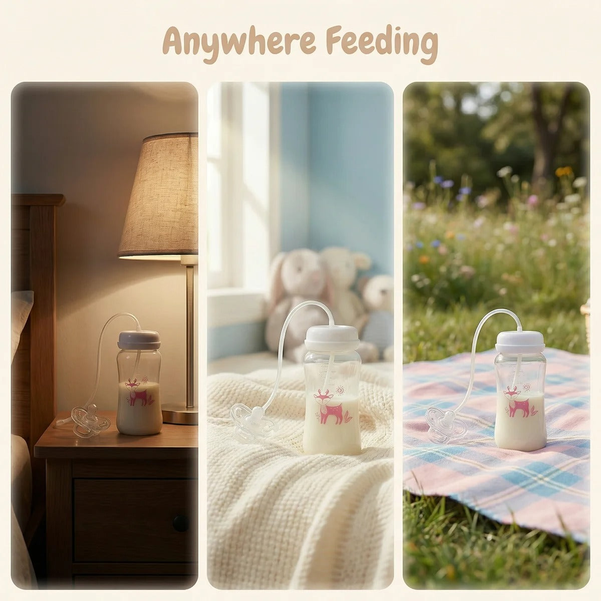 MamaRest™ Hands-Free Baby Feeder