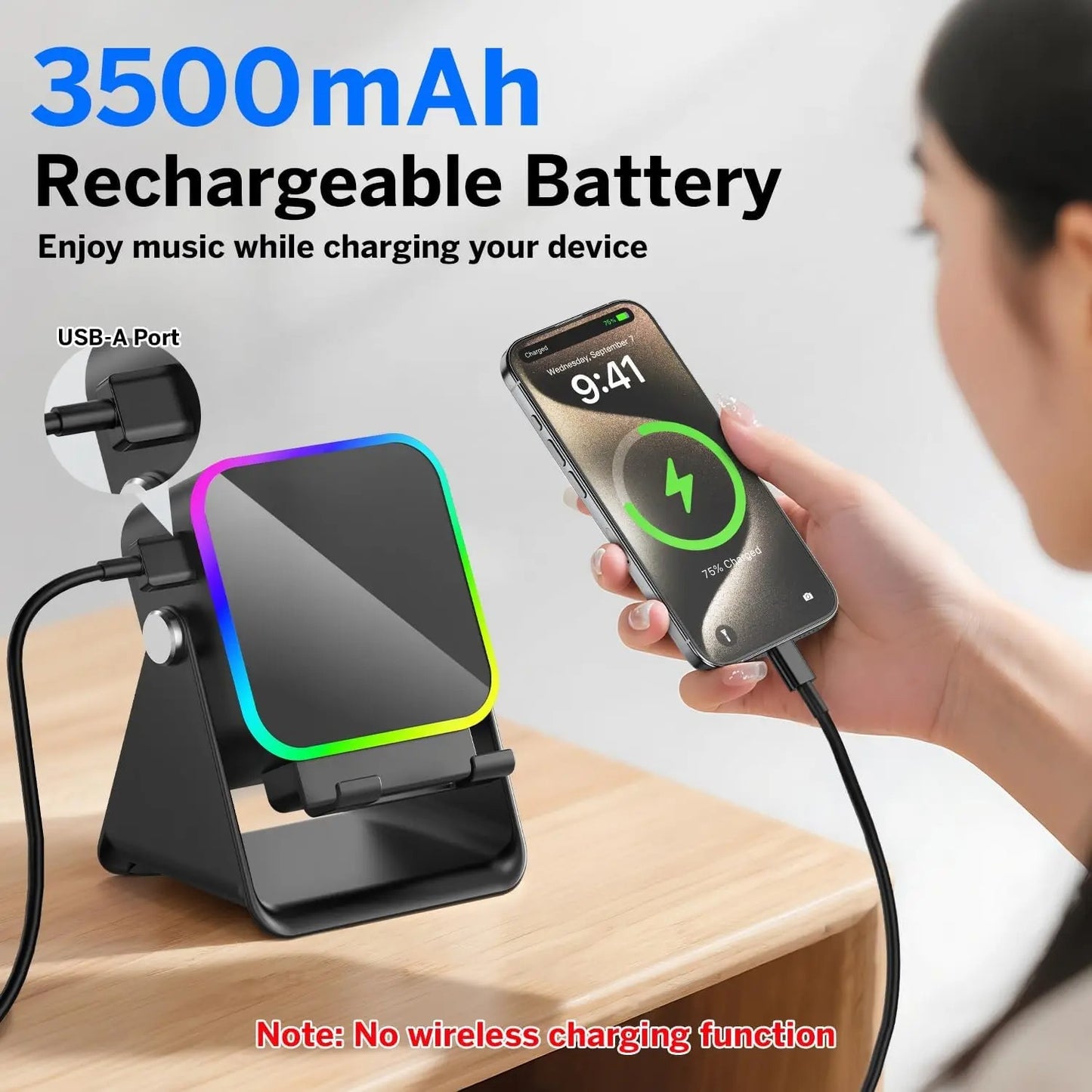 AuraSync™ 5-in-1 Smart Speaker Stand