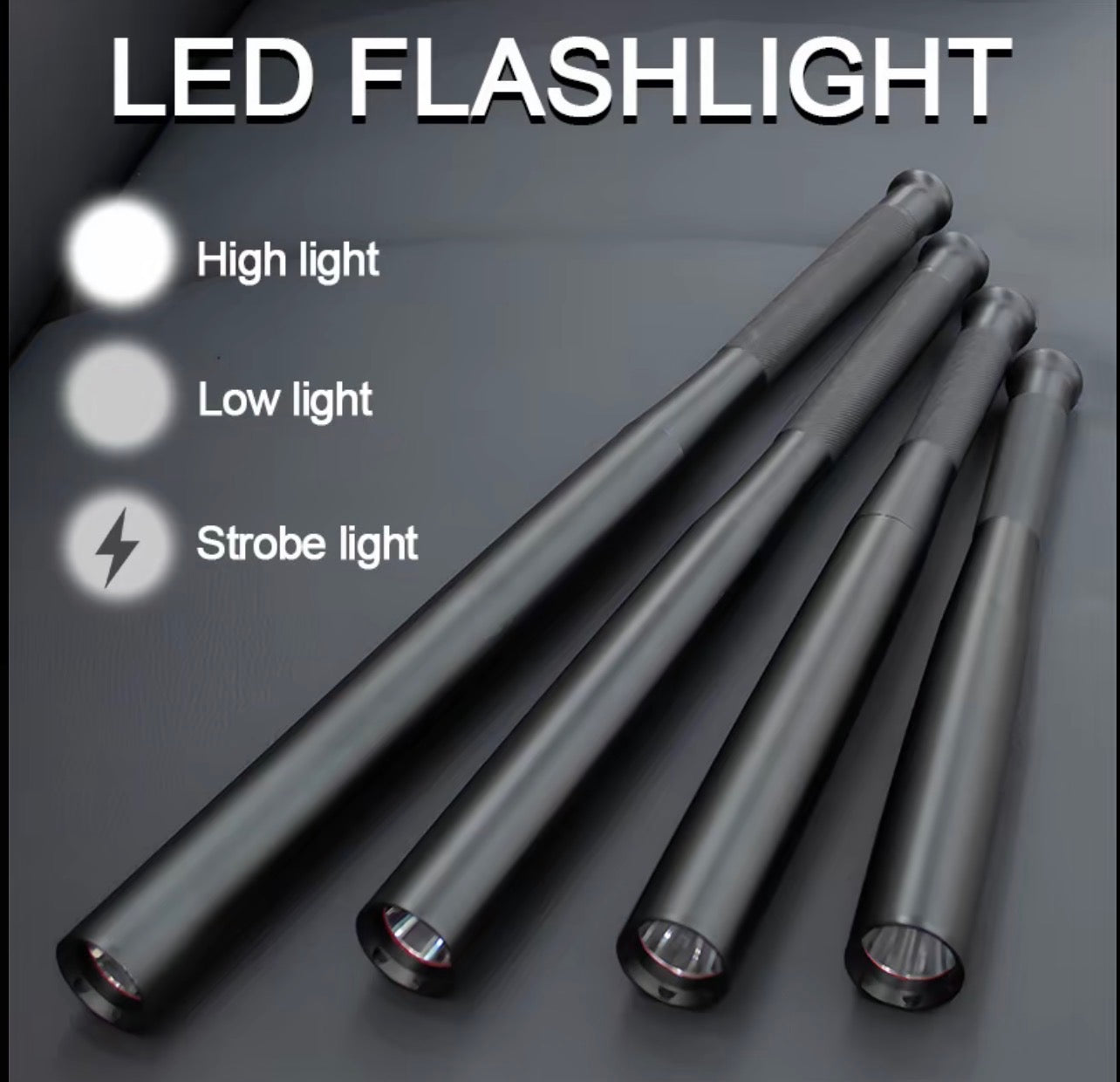 LumaBat™ Pro Tactical LED Safety Flashlight