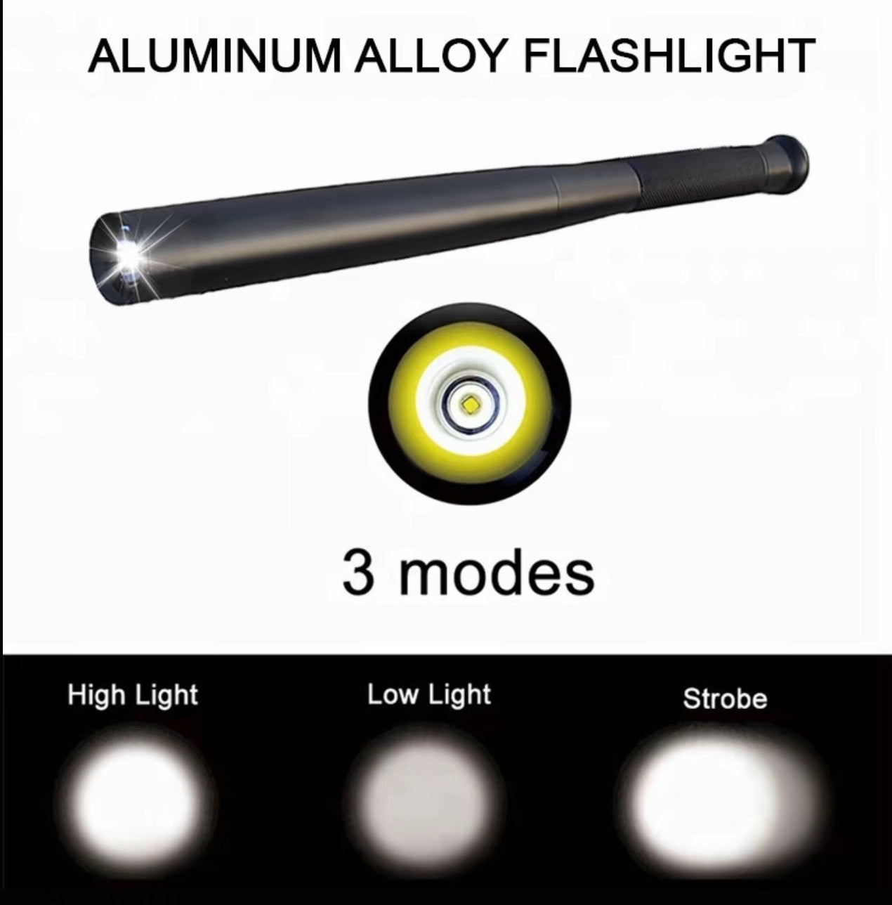 LumaBat™ Pro Tactical LED Safety Flashlight
