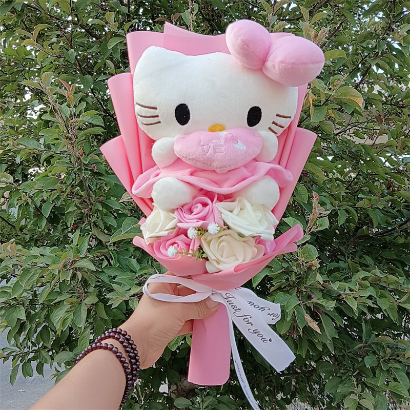 Kawaii Kitty Anime Bouquet