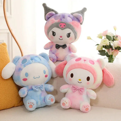 Kawaii  Anime Plush Toys Kuromi, My Melody, Cinnamoroll,