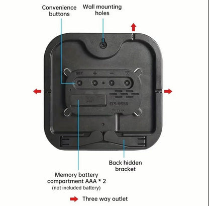 TimeMax™ Smart Wall Clock