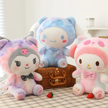 Kawaii  Anime Plush Toys Kuromi, My Melody, Cinnamoroll,