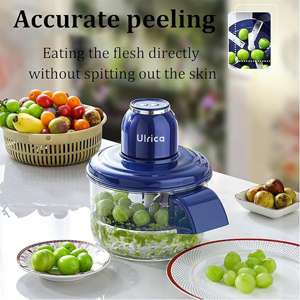 ULRICA Electric Fruit Peeler – Portable Automatic Peeling Machine