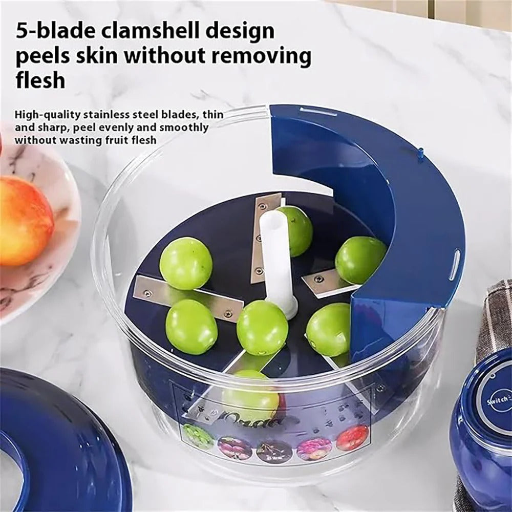 ULRICA Electric Fruit Peeler – Portable Automatic Peeling Machine