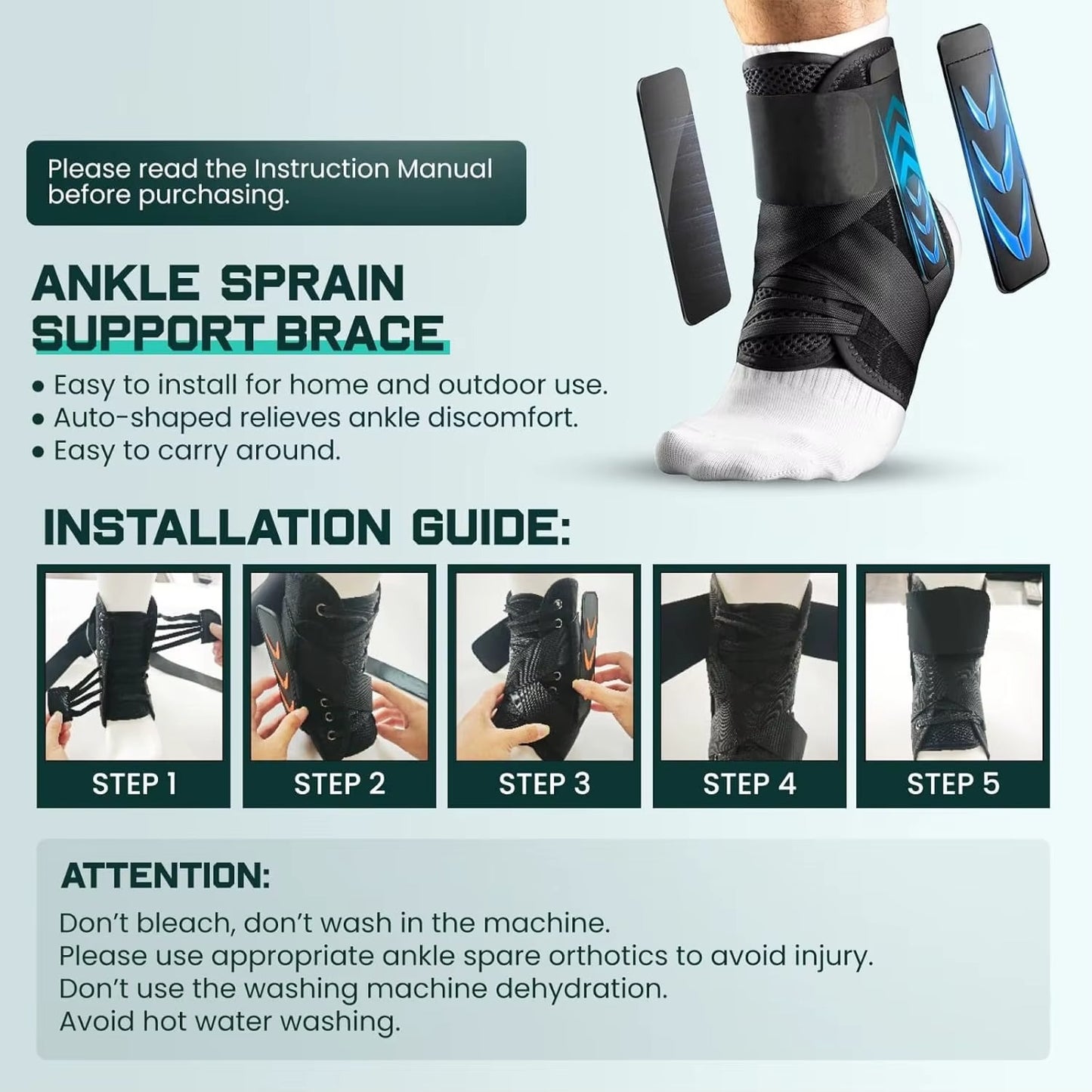 SecureStep Ankle Brace